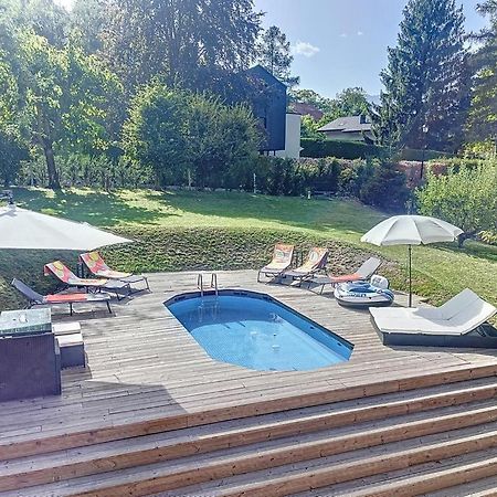 Appartement Moderne Avec Terrasse Et Piscine A Chatel Sur Bex Zewnętrze zdjęcie